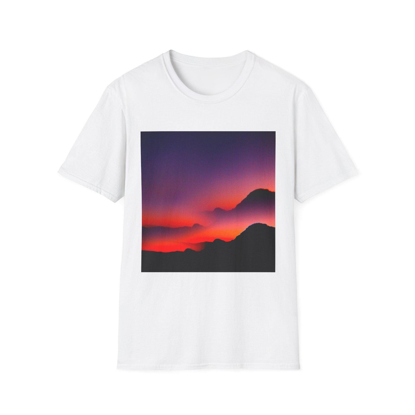 Sunset Mountain Vibe T-Shirt – Unisex Tee for Nature Lovers & Hikers