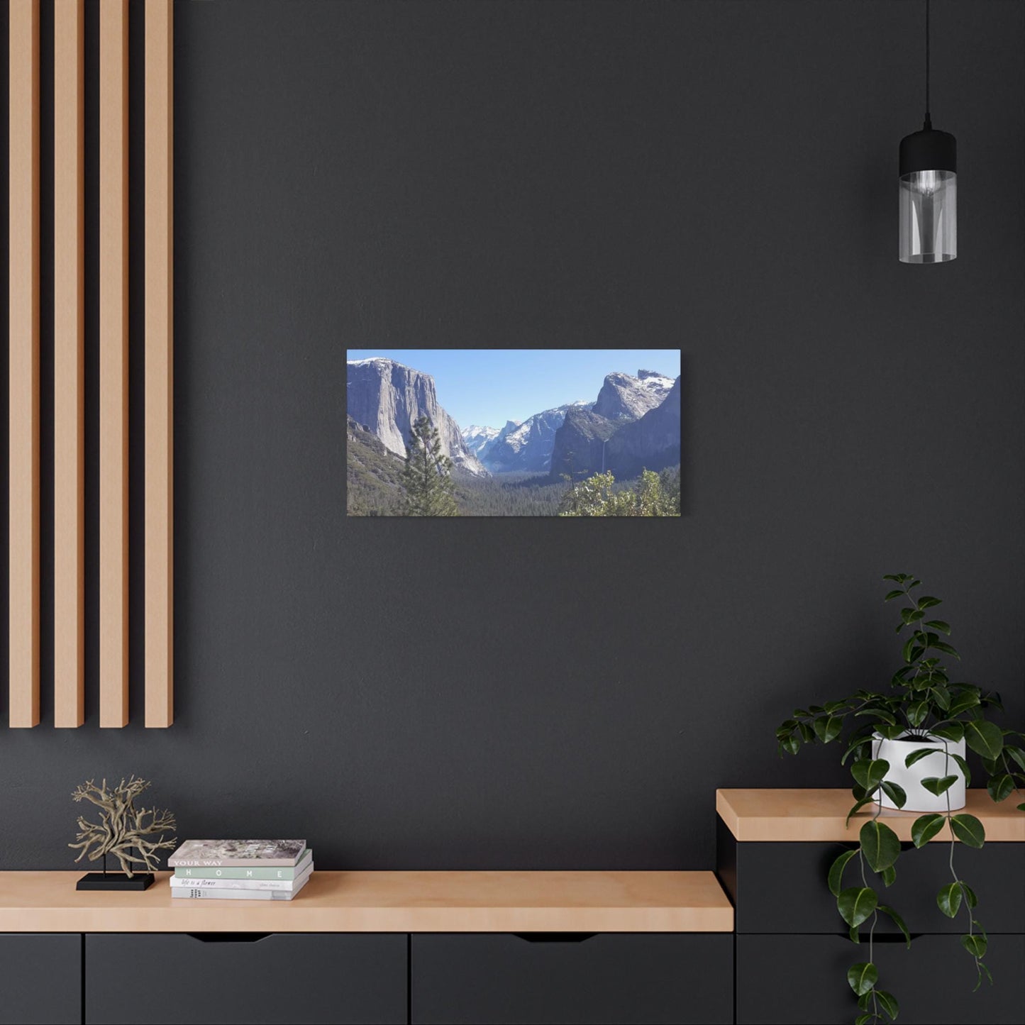 Yosemite Landscape Canvas – Nature Wall Art & Gift for Outdoor Lovers