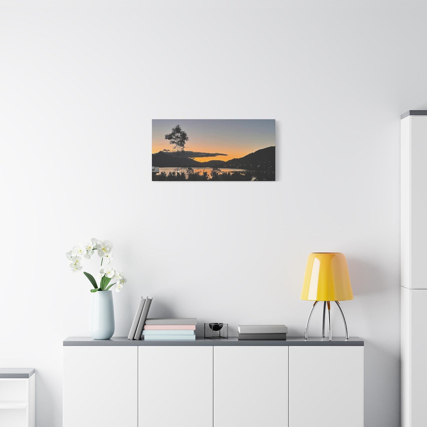 Queenstown Sunset Canvas – Lake Wakatipu Wall Art for Travelers & Home Decor