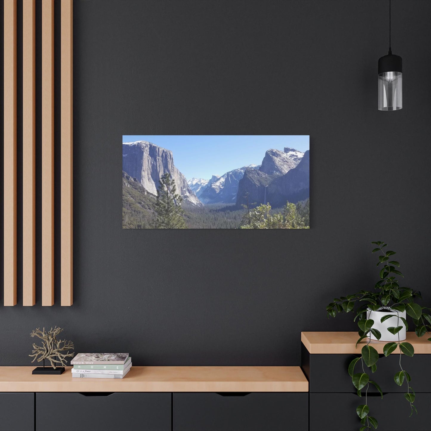 Yosemite Landscape Canvas – Nature Wall Art & Gift for Outdoor Lovers