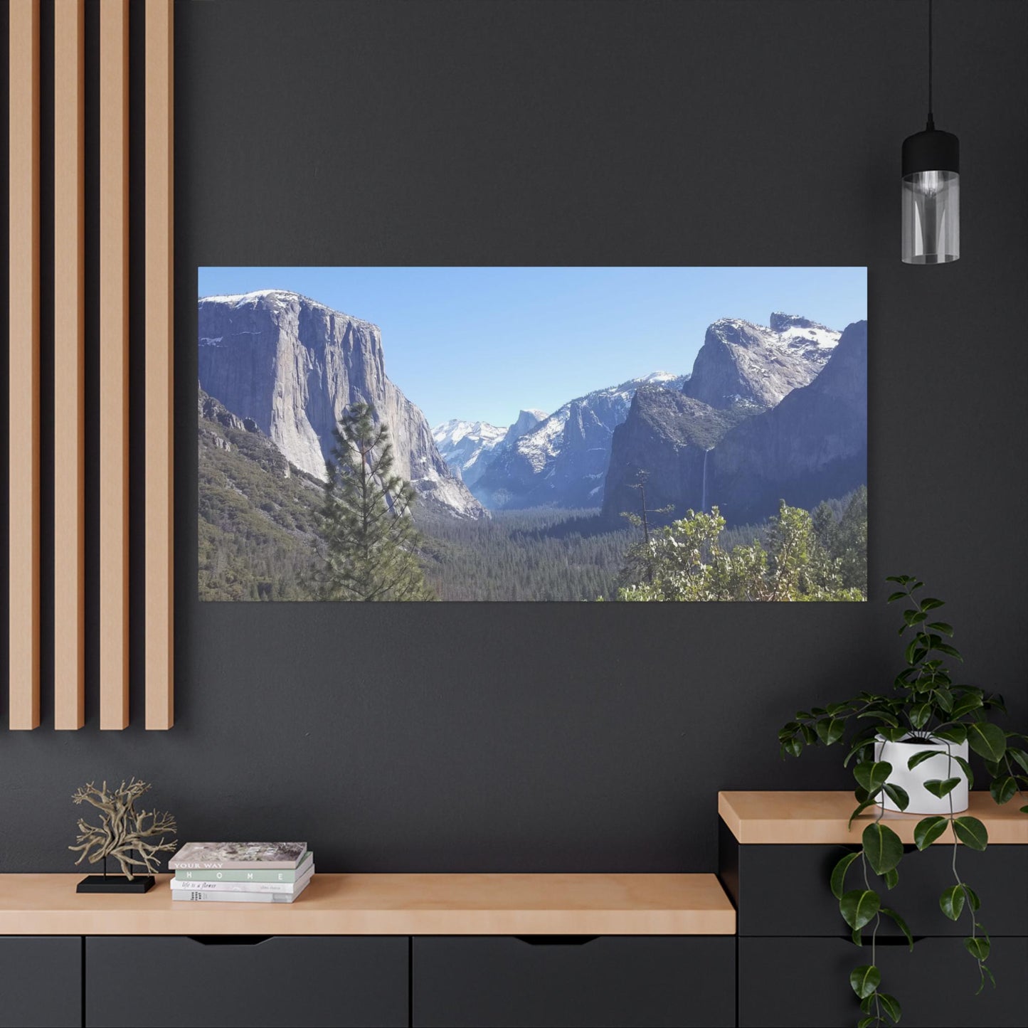 Yosemite Landscape Canvas – Nature Wall Art & Gift for Outdoor Lovers