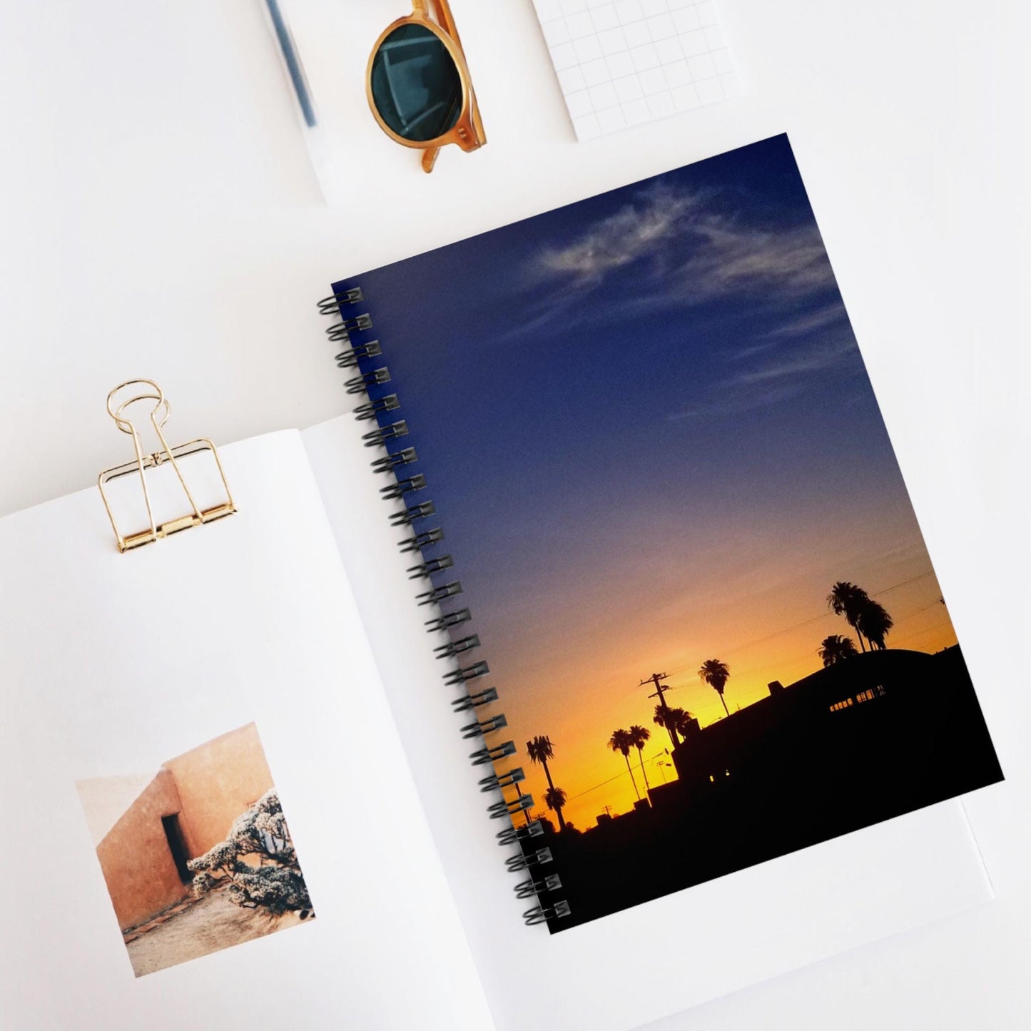 Sunset Lined Journal – Notebook & Writing Pad Gift for Writers